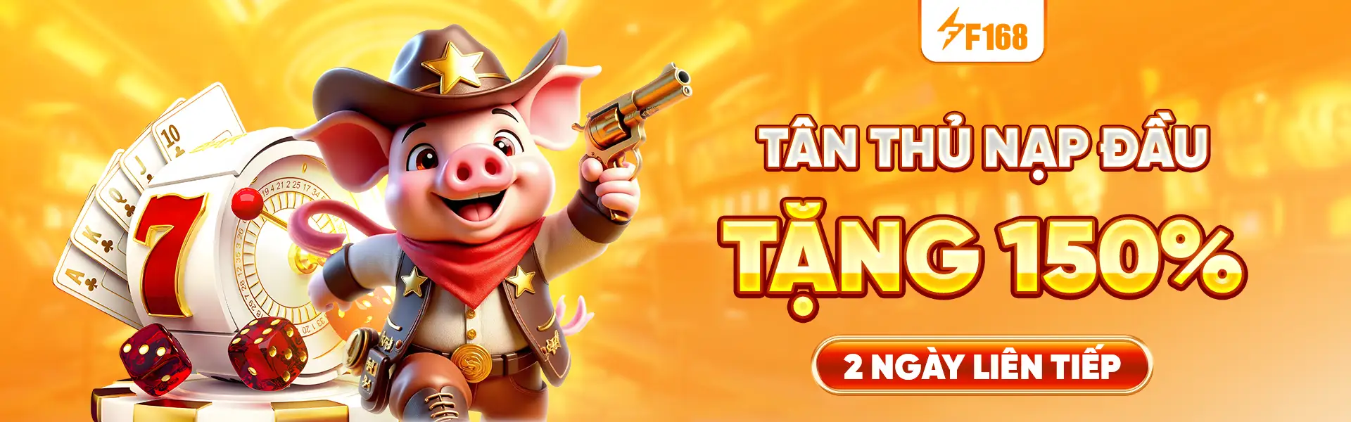 Quà Tặng Tân Thủ F168 Siêu Hot Hòn Họt